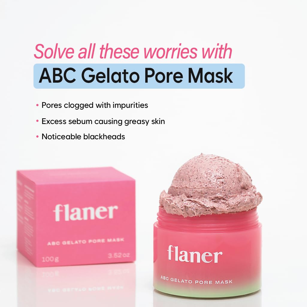 [ Flaner ] ABC Gelato Pore Mask 3.52 fl.oz - Beautiha