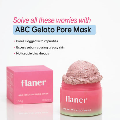 [ Flaner ] ABC Gelato Pore Mask 3.52 fl.oz - Beautiha
