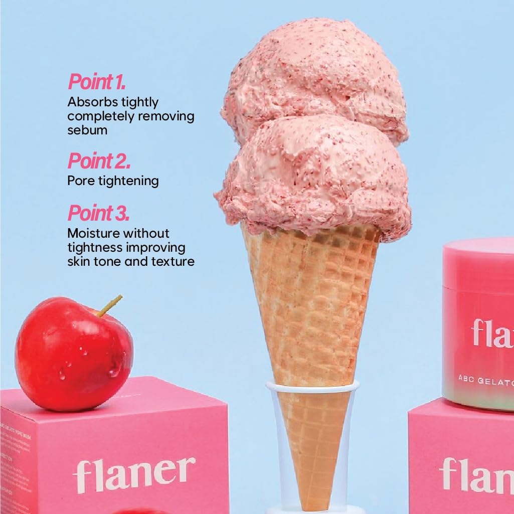 [ Flaner ] ABC Gelato Pore Mask 3.52 fl.oz - Beautiha