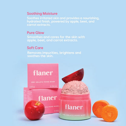 [ Flaner ] ABC Gelato Pore Mask 3.52 fl.oz - Beautiha