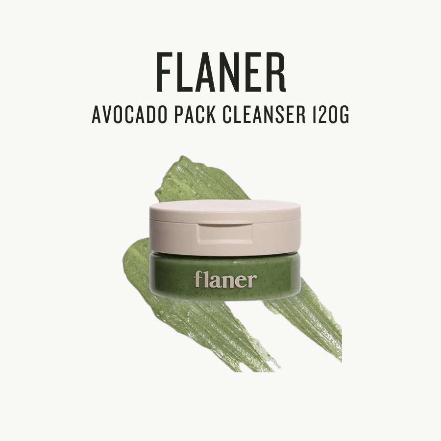 [ Flaner ] Avocado Pack Pore Cleanser 120g - Beautiha
