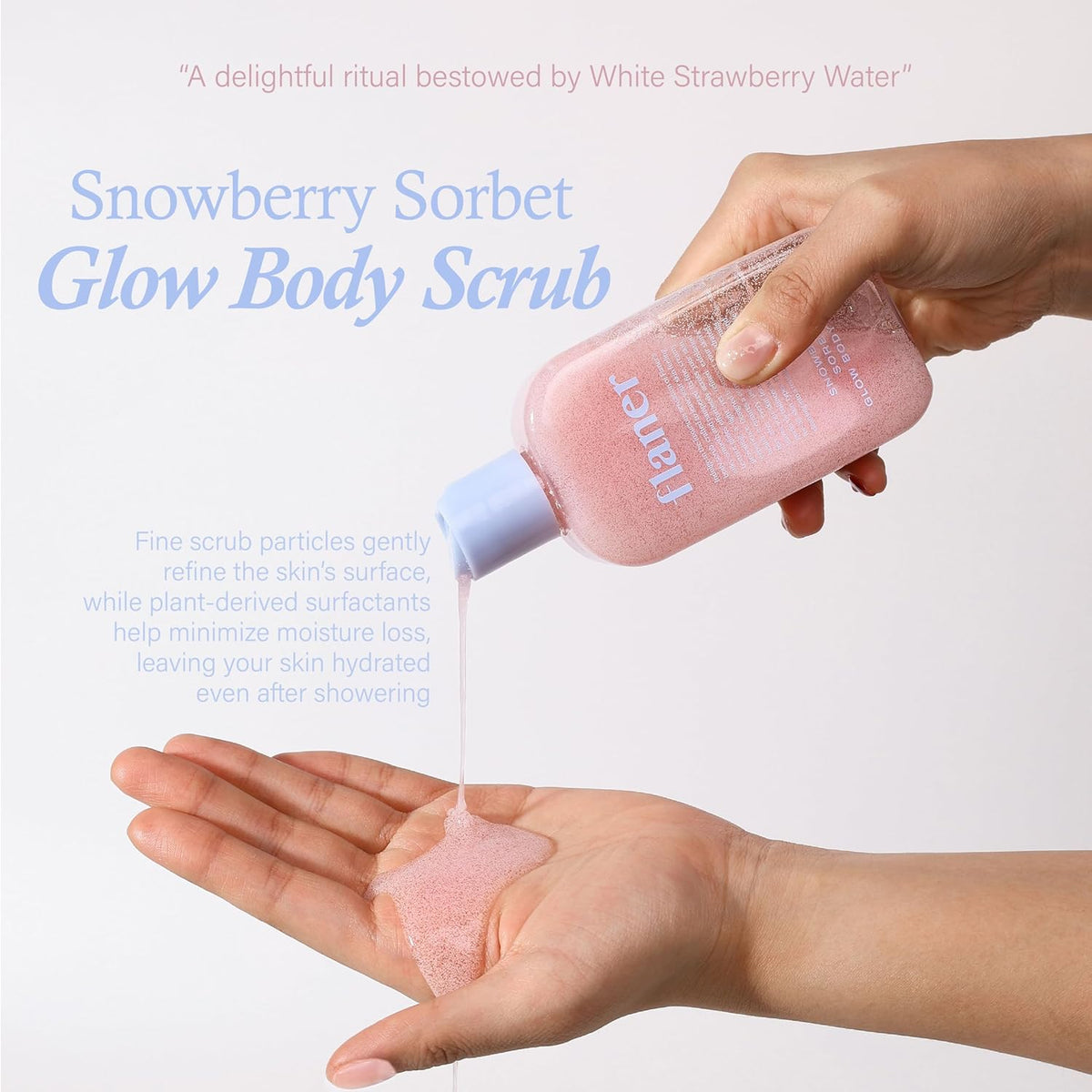 [ Flaner ] Snowberry Sorbet Body Scrub - Beautiha