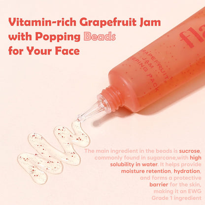 Grapefruit Sleeping Mask 100g - Beautiha